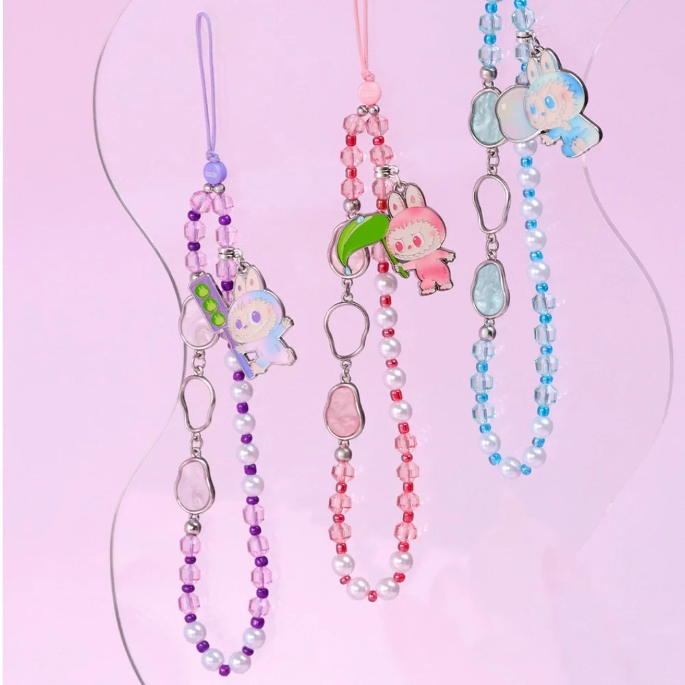 POP MART X The Monsters Big Into Energy Labubu Phone Charm - Luck - Picture 2 of 6